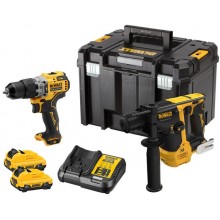 DeWALT DCK2102L2T Kombi-Set (DCH072 + DCD706 + DCB124 + DCB1102) TSTAK