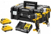 DeWALT DCK2110L2T-QW Akku Schrauber-Set. DCD701 + DCF801 (12V/2 x 3,0 Ah) Tstak