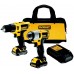 DeWALT DCK211C2 Bohrmaschine Schraubendreher + Schraubenzieher Auswirkungen (12V/ 2x1,3Ah)