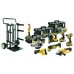 DeWALT Akku Combopack 18V 8-tlg. 4x 5,0 Ah Akkus + Doppel-Lader im Tough-System DCK897P4