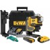 DeWALT DCLE34035D1-QW Linienlaser mit Fernbedienung 3x360 ° (18V/2,0Ah) T-stak