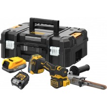 DeWALT DCM200E2T-QW Doppelschleifmaschine XR (18V/2x1,7Ah PowerStack) Tstak