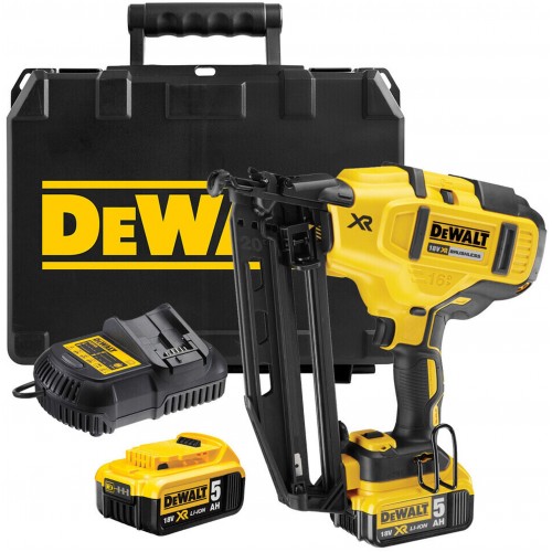 DeWALT DCN660P2-QW Akku Nägle 63 mm XR (18V/2x5,0Ah) Tstak