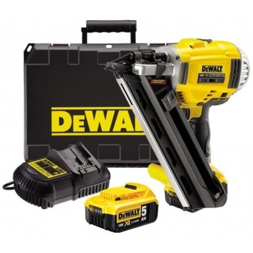 DeWALT DCN692P2-QW Akku Nägler 90 mm XR (18V/2x5,0Ah) Transportkoffer