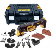 DeWALT DCS355NT-XJ Akku Multifunktionswerkzeug (18V/ohne Akku und Ladegerät) Koffer Tstak