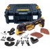DeWALT DCS355NT-XJ Akku Multifunktionswerkzeug (18V/ohne Akku und Ladegerät) Koffer Tstak