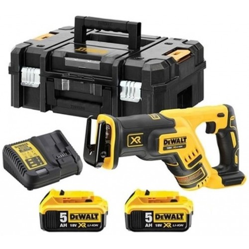 DeWALT DCS367P2-QW Akku Säbelsäge XR (18V/2x5,0Ah) Tstak