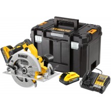 DeWALT DCS570H2T-QW Kreissäge (18V/2x5,0Ah PowerStack) Tstak