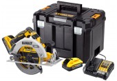 DeWALT DCS573H2T-QW Akku-Handkreisäge (18V/2x5,0Ah PowerStack) Tstak