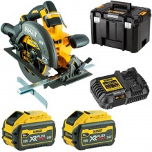 DeWALT DCS578T2-QW Akku Kreissäge XR FlexVolt (190mm/54V/2x2,0Ah) Tstak box