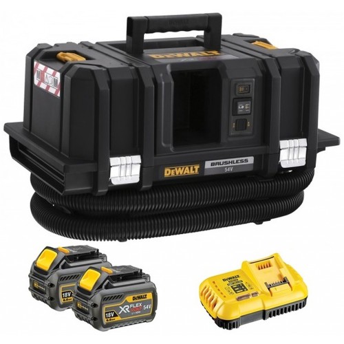 DeWALT DCV586MT2-QW Akku Nass und Trockensauger Brushless FlexVolt (2x6,0Ah/54V)