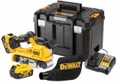 DeWALT DCW220P2-QW Bürstenloser Bandschleifer (18V/2x5,0Ah) Tstak