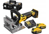 DeWALT DCW682P2-QW Akku-Lamellenfräsmaschine XR 18 V, (2 x 5,0 Ah), Tstak