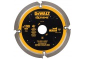 DeWALT DT1472-QZ Faserzement-Sägeblatt, 190 x 30 mm, 4Z