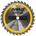 DeWALT DT1940-QZ Kreissägeblatt für Handkreissägen, 184 x 16 mm, 30WZ