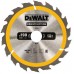 DeWALT DT1943-QZ Kreissägeblatt für Handkreissägen, 190 x 30 mm, 30WZ