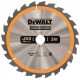 DeWALT DT1956-QZ Kreissaegeblatt für Stationärsägen, 250 x 30 mm, 24WZ