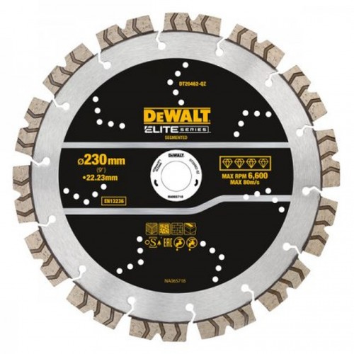 DeWALT DT20462-QZ Diamantsägeblatt 230×22,23mm zum Schneiden von Beton