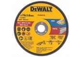 DeWALT DT20592-QZ Trennscheibe 76x1,6x9,5 mm Inox/Metall