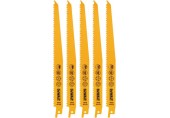 DeWALT DT2349-QZ Bimetall-Sägeblätter für Holz und Kunststoff, 228 mm