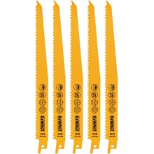 DeWALT DT2349-QZ Bimetall-Sägeblätter für Holz und Kunststoff, 228 mm