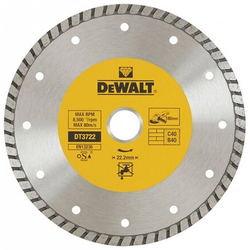 DeWALT DT3722-QZ Professional Economy Diamant-Trennscheibe 180 x 22,20 x 2,4 mm