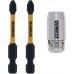 DeWALT DT70536T-QZ Schrauber-bBits 2× PH2 57 mm + Magnetischer Bit-Ring