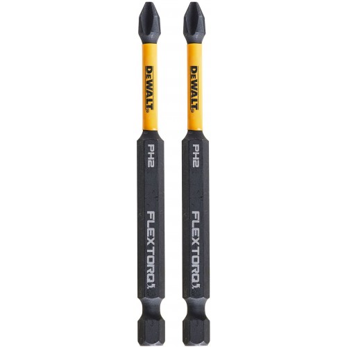 DeWALT DT70567T-QZ EXTREME FlexTORQ Schrauber-Bits Ph2 89 mm, 2 Stk. DeWALT DT70567T-QZ EXTREME FlexTORQ Schrauber-Bits Ph2 89 mm, 2 Stk.