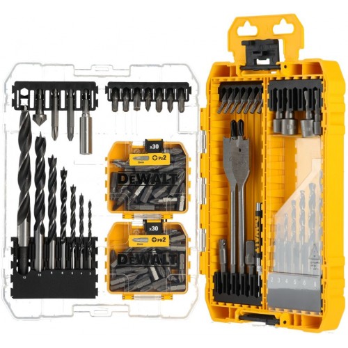 DeWALT DT70784-QZ Bit- und Bohrerset - 100 Stk. DeWALT DT70784-QZ Bit- und Bohrerset - 100 Stk.