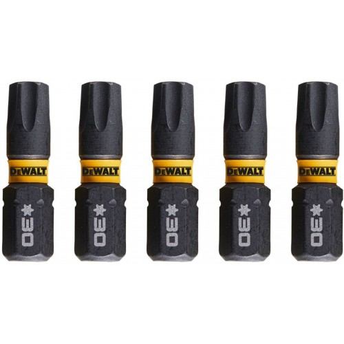 DeWALT DT7384T-QZ Schrauber-Bits T30 x 25 mm - 5 Stk.