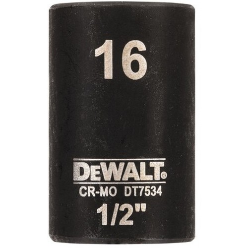 DeWALT DT7534 Steckschlüssel kurz 16mm 1/2 Schlagfest