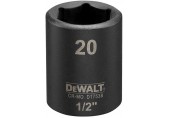 DeWALT DT7538-QZ Steckschlüssel kurz 20mm 1/2 Schlagfest