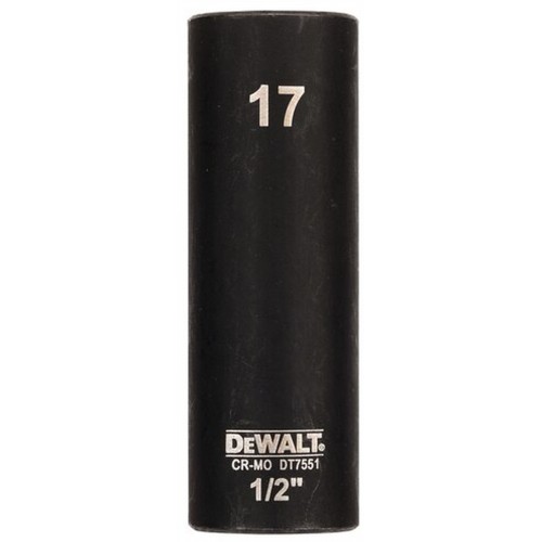 DeWALT DT7551-QZ Steckschlüssel Lang 17mm 1/2 schlagfest