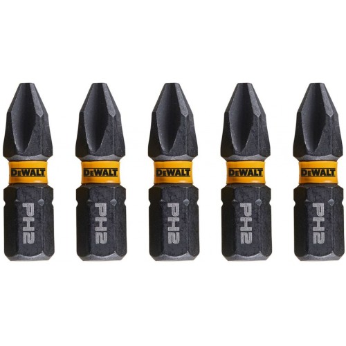 DeWALT DT7994T-QZ Schrauber-Bits PH2 25 mm, 5 Stk.