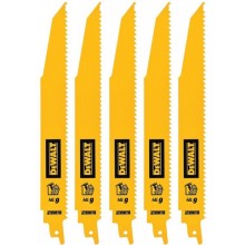 DeWALT DT90381 Satz Sägeblätter für Holz (5 Stück), für Schwertsägen