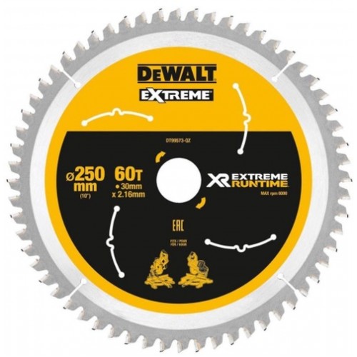 DeWALT DT99573-QZ Kreissägeblatt stationär 250 x 30mm 60WZ/FZ
