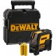 DeWALT DW0822-XJ Kreuzlinienlaser mit Lotstrahl