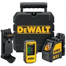 DeWALT DW088KD-XJ Kreuzlinienlaser mit Detektor - 40 Std. Laufzeit - robust