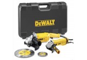 DeWALT DWE492SDT Set Winkelschleifer 230 mm + 125 mm