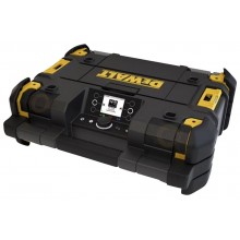 DeWALT DWST1-81078 Baustellenradio TSTAK Akkuradio Netzradio mit Ladefunktion DAB+ Blueto