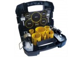 DeWALT DT90353 11-teilig Universal EXTREME Lochsägen-Set Bi-Metall Set im Transportkoffer,