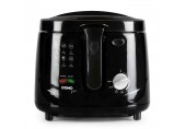 DOMO B-SMART Fritteuse mit Geruchsfilter 2,5Liter schwarz DO461FR
