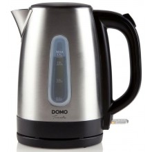 DOMO Edelstahl Wasserkocher 1,7l, 2200W DO496WK