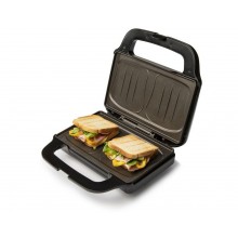 DOMO Sandwichmaker 900W, Schwarz DO9195C