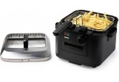 DOMO Fritteuse mit Sichtfenster, 4l mit Kaltzone DO545FR