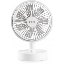 DOMO Tisch-USB-Akku-Ventilator mit Oszillation DO8151
