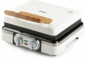 DOMO Waffeleisen 4x7 mit Thermostat und Timer, (1520 W), weiß DO9280W