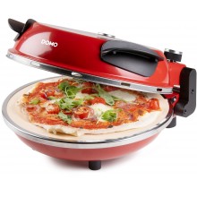 DOMO Pizzaofen für frische Pizza, rot DO9284PZ