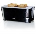 DOMO Toaster 1350W, schwarz DO961T
