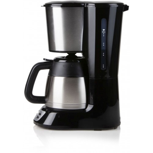 DOMO Kaffeemaschine mit Timer & Thermoskanne für 8 Tassen, 1000W DO709K